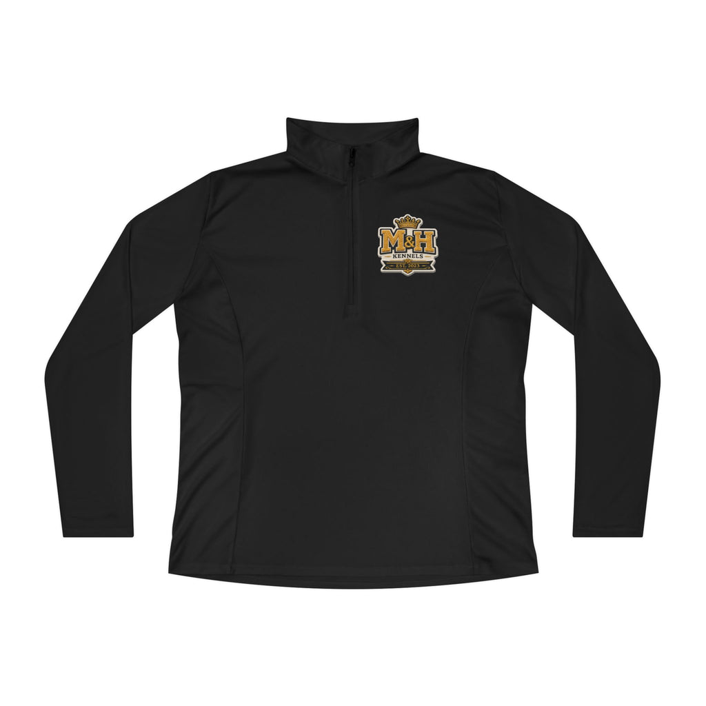 Ladies Quarter-Zip Bees Sting Pullover