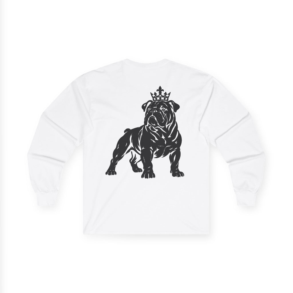 King of the Kennel Crowned Bulldog Long-Sleeve Tee