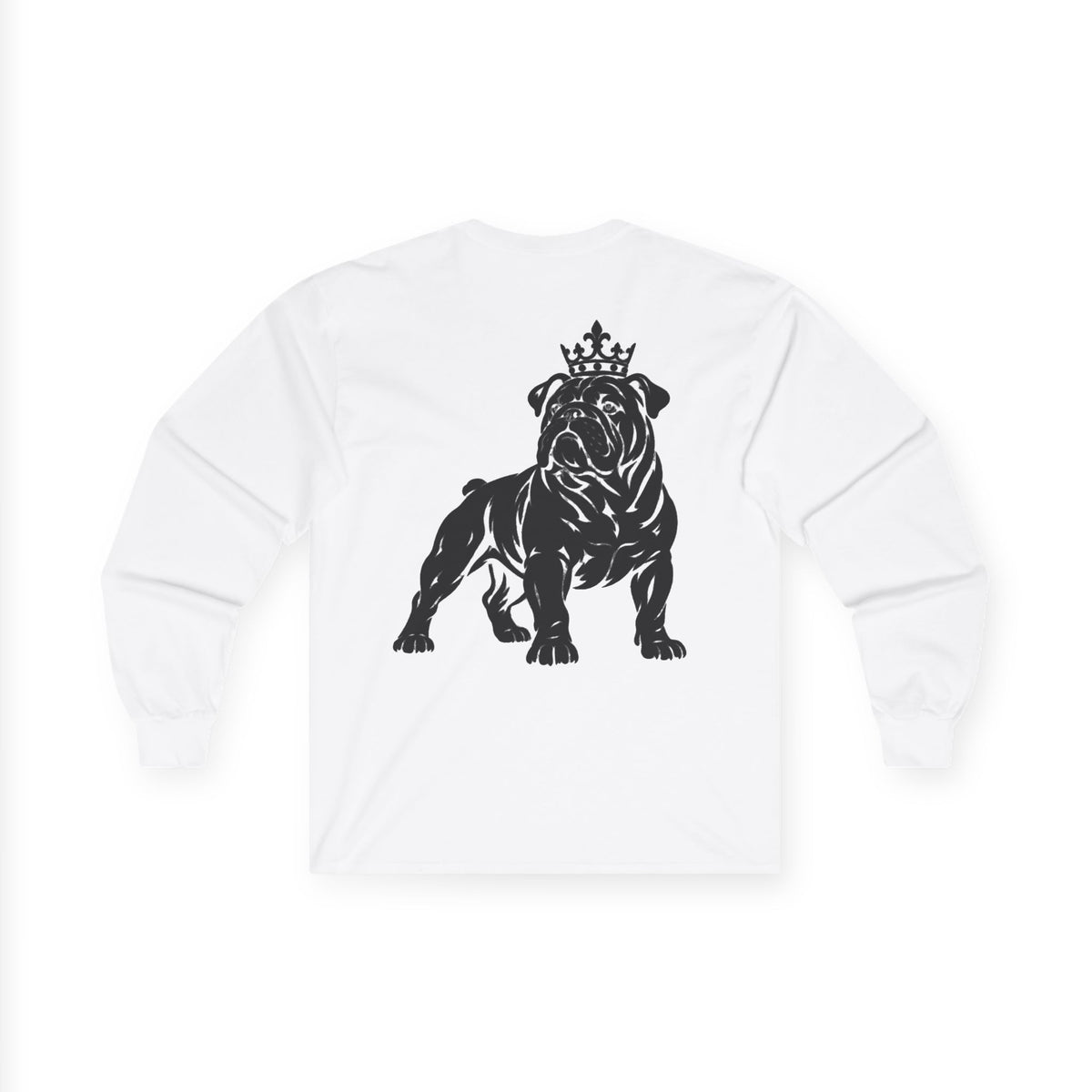 King of the Kennel Crowned Bulldog Long-Sleeve Tee