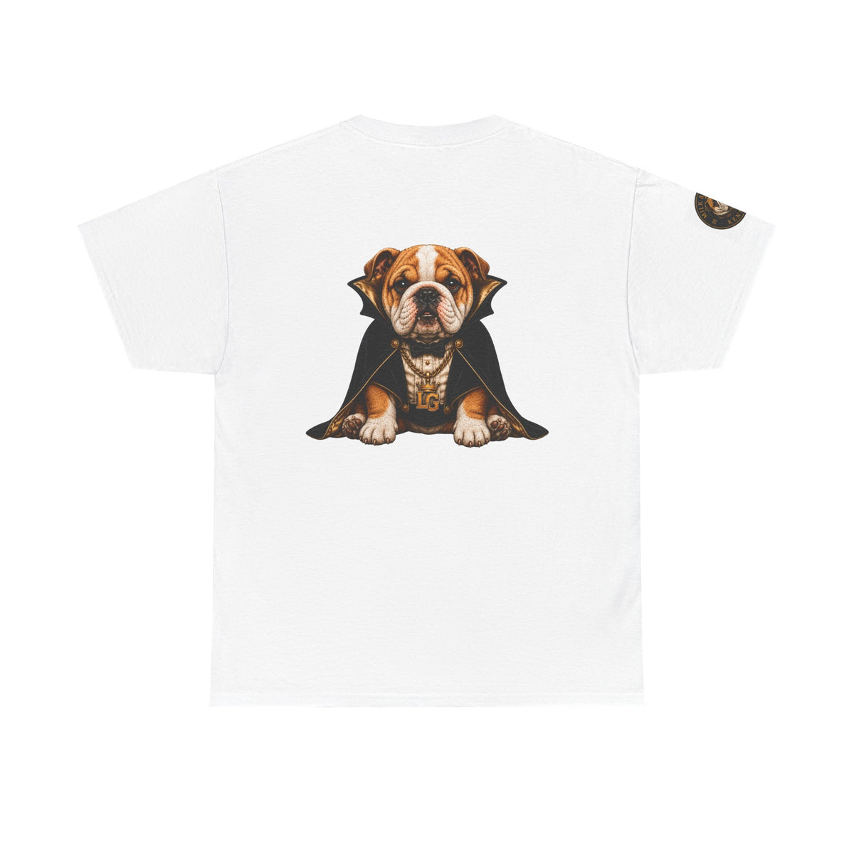 Lil Groot Vampire Halloween English Bulldog T-Shirt – Unisex Heavy Cotton Tee